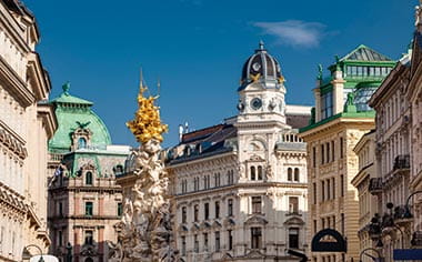 Buildings in Vienna, Austria Buildings in Vienna, Austria